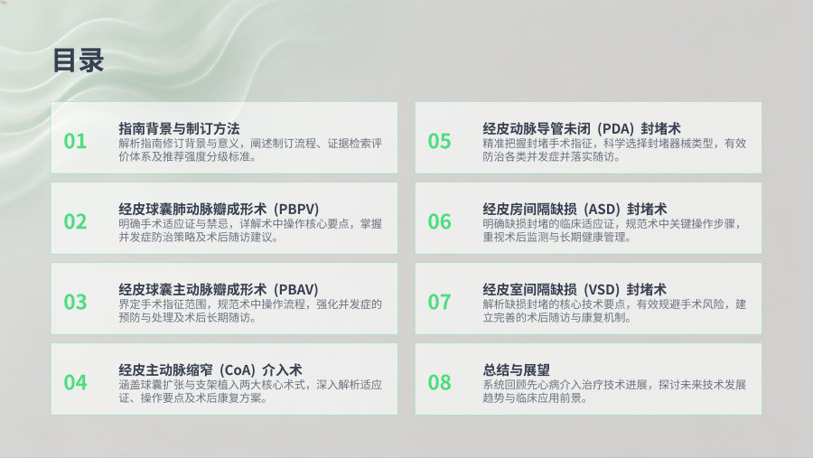 儿童常见先天性心脏病介入治疗指南（2025）解读 第 2 页