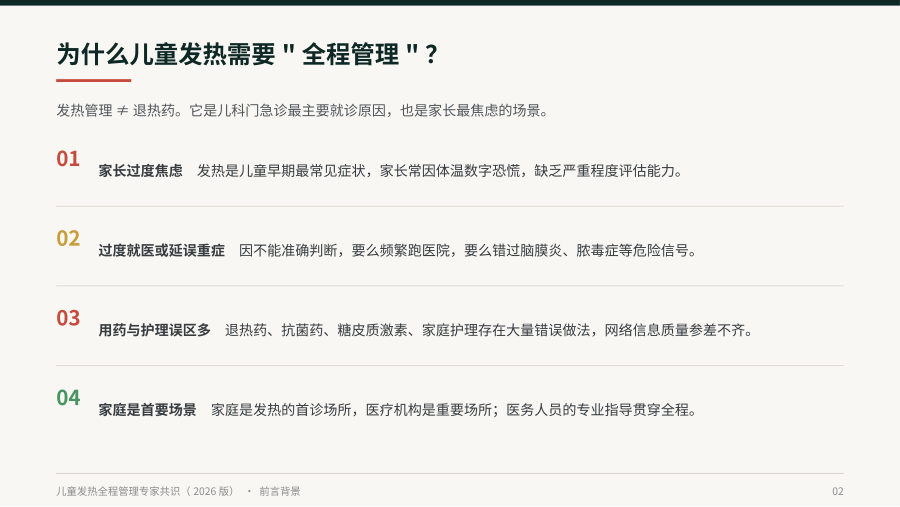 儿童发热全程管理专家共识（2026版） 第 2 页