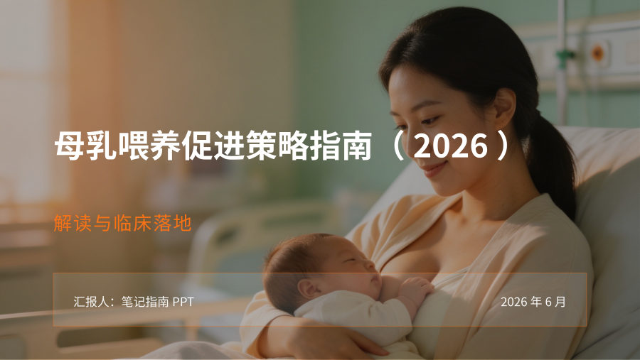 母乳喂养促进策略指南（2026）解读 第 1 页