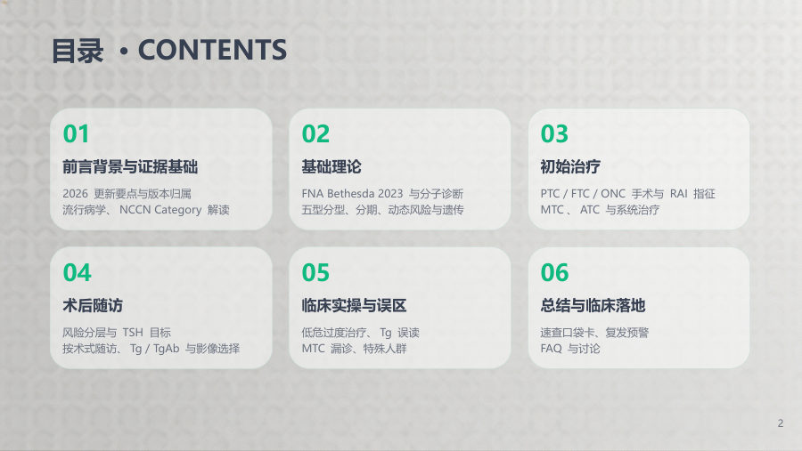 NCCN 2026 V2 甲状腺癌指南解读 第 2 页