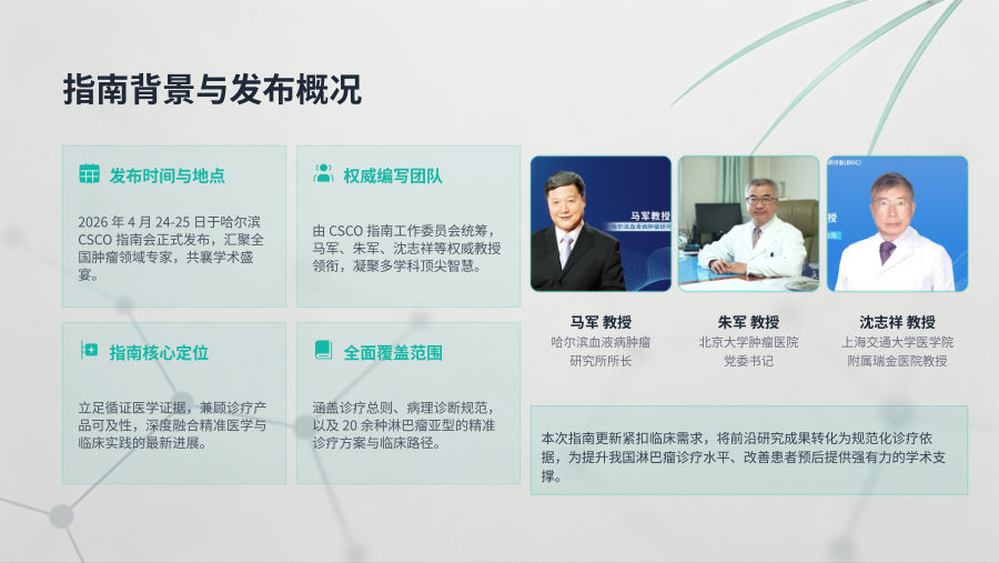 2026版CSCO淋巴瘤诊疗指南解读 第 2 页