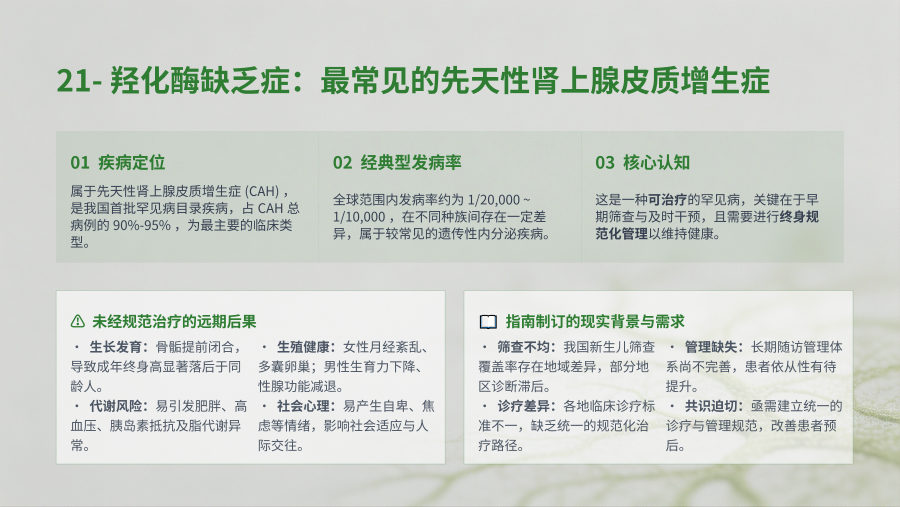 21-羟化酶缺乏症的临床管理指南（2026） 第 2 页