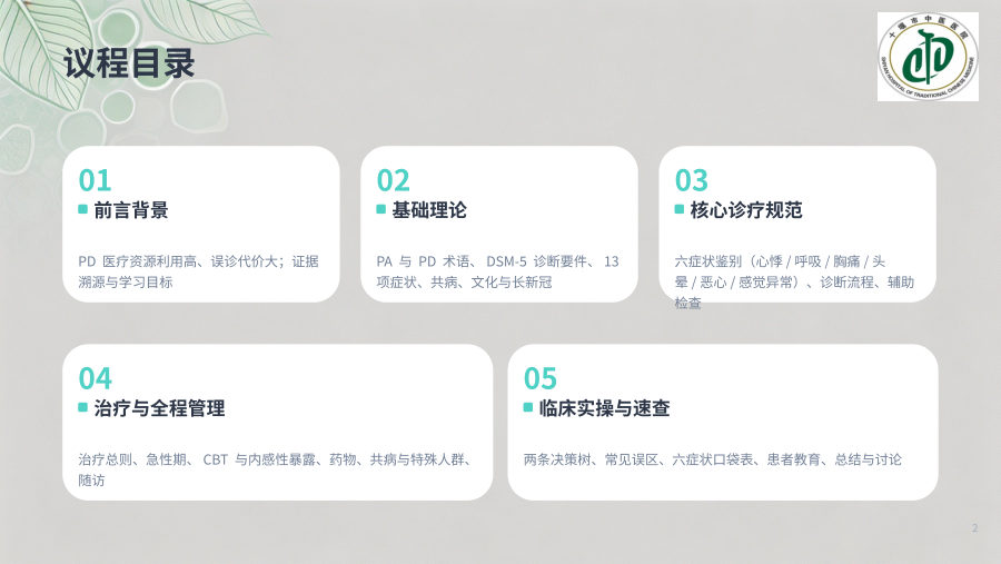 惊恐障碍临床表现、鉴别与治疗-解读 第 2 页