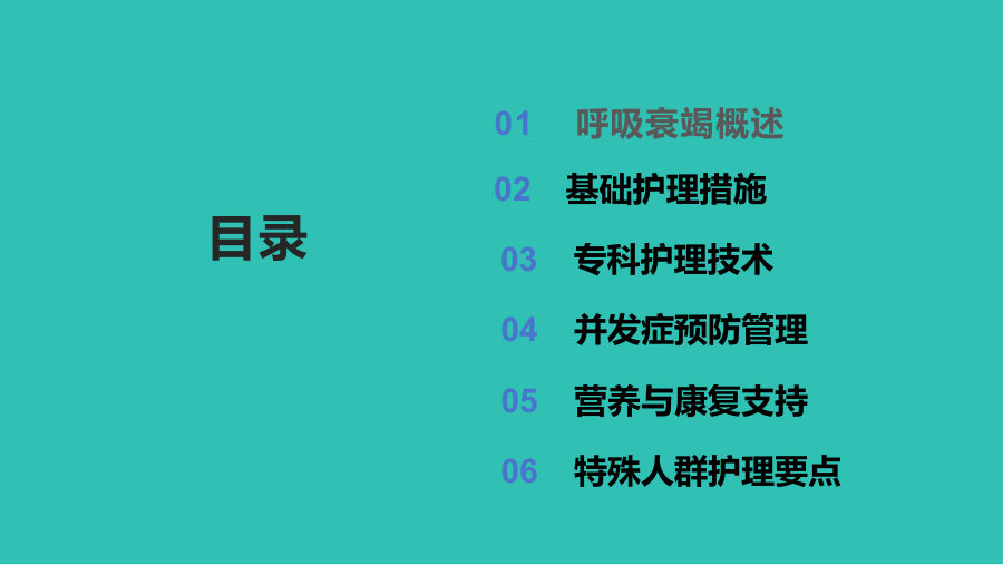 呼吸衰竭病人的护理医学类 第 2 页