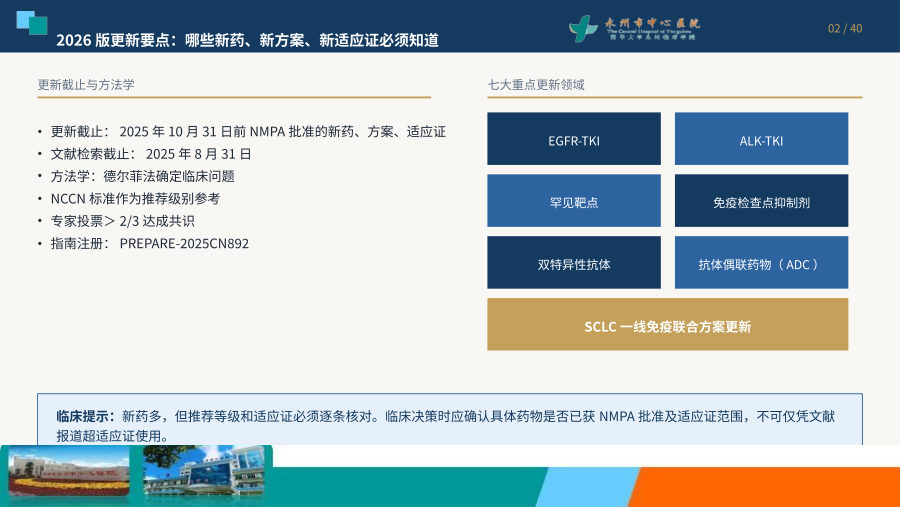 IV期原发性肺癌中国治疗指南（2026版) 换顾客模版的 第 2 页